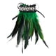 thumbnail image 1 of Lucakuins - Muñequeras de plumas, pulseras de plumas, pulsera para mujer, disfraz de Halloween, cosplay Lucakuins  moda, 1 of 8