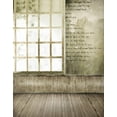 thumbnail image 1 of BSDHOME Polyester Vintage Room Poem Wooden Floor Photography Backdrops Photo Props Studio Background 5x7ft, 1 of 2