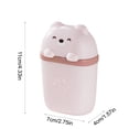 thumbnail image 3 of NWOKYZGH 1Pc Cute Bear Shape Travel Soap Case, Portable Leakproof Soap Container Box Dish with Lid, Draining Soap Holder with Covers for Bathroom Gym Traveling Camping Outdoor, 3 of 6