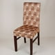 thumbnail image 3 of Cubierta Del De Slipcover Del Comedor De La Arruga 1 / 4Pcs champán, 3 of 6