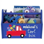 Sandra Magsamen Personalized Toy Caddy, Blue