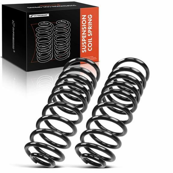 A-Premium 2Pcs Rear Suspension Coil Spring Set Compatible with Volkswagen Jetta 1993-1999, Cabrio 1995-2002, 1.8L 1.9L 2.0L 2.8L, Driver and Passenger Side
