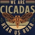 thumbnail image 3 of CafePress - Cicadas We Are Cicadas Hear Us Roar Flying Insects Men's Eco Sport T Shirt - Men's Dark Eco Sport T-Shirt, 3 of 5