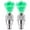 Green, variant on UDIYO 2Pcs Luminous Tire Valve Caps with LED Flashing Light for Car Bicycle Motorcycle