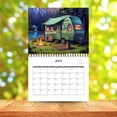thumbnail image 4 of Clearance Desk Calendar 2025,12 Monthly Wall Calendar Assorted Patterns, Easy To Hang, 4 of 5