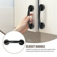 thumbnail image 1 of SHOWERORO Grab Bars for Door Suction Cup Handle High Compound Material 1Pcs Easy Installation, 1 of 8