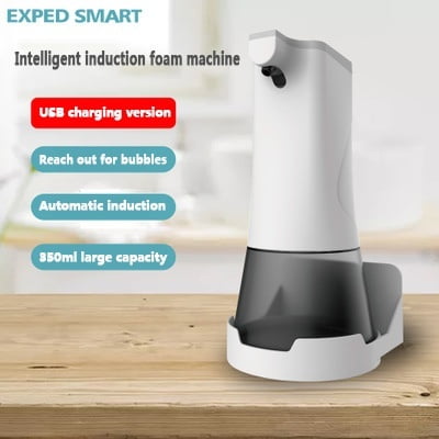 Automatic Induction Foam Washing Mobile Phone Ipx4 Waterproof Multifunctional Base Wall Mount Soap Dispenser