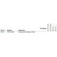 thumbnail image 4 of Alfa International B-122 Carriage Slide Rail / Rod for Berkel Slicers, 4 of 4