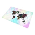 thumbnail image 3 of CADecor world map Non-Slip Bath Rug Bath Mat Rug Doormat 30x18 inches, 3 of 3