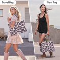 thumbnail image 6 of Large Capacity Tote Bag,Pink and Purple Of Leopard Print Handbag Fashion Luxury Tote Bag,15.7"x13"x 5.1" Inches,Laptop Compatible, 6 of 6