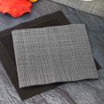 thumbnail image 2 of Luxenap Square Black Paper Cocktail Napkin - Micropoint, 2-Ply, with White Threads - 7 3/4" x 7 3/4" - 4800 count box, 2 of 2