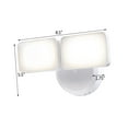 thumbnail image 3 of Heath Zenith Hz-8813 2 Light 5" Tall Integrated Led Outdoor Commercial Flood Light -, 3 of 4