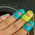 thumbnail image 4 of SPRING PARK 4Pcs/Set Silicone Guitar Finger Guards Fingertip Protectors Fingertip Covers Caps for Stringed Instruments Sewing and Embroidery, 4 of 6