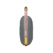 JBL Clip 4 Gray Bluetooth Speaker and divvi Case Kit