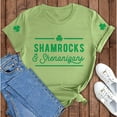 thumbnail image 4 of Outfmvch St Patricks Day Shirt Women St Patricks Day Shirt Womens Tops Wost. Day Funny and Shenanigans Casual T Shirt Casual T Shirt Letters Printed Crew Neck Shirt Wopullover T Shirt Army Green L, 4 of 7