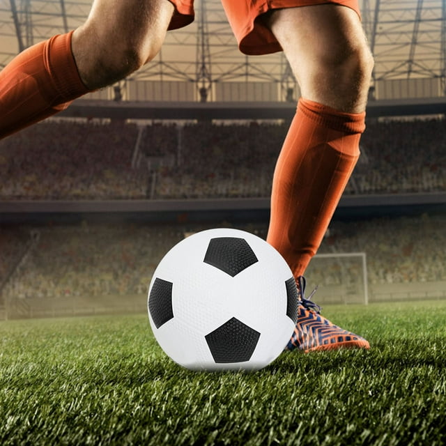 YLSHRF Rubber Football, No.5 Football, Durable Fitness For Practicing Playing Game Training