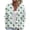 Light Green, variant on Wutalume Women's Fashion Christmas Printed Long Sleeve Knitted Cardigan Button Down Jacket, Holiday Themed Cozy Outerwear for Festive Seasons and Gatherings,White S