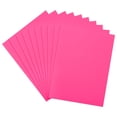 thumbnail image 1 of 40 Sheets Neon Paper 8"x11" 250gsm Fluorescent Bright Cardstock,Pink, 1 of 6