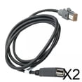 thumbnail image 1 of Cable de audio auxiliar para automóvil,Cable de datos multimedia de entrada de audio auxiliar para automóvil negro,Cable USB de audio auxiliar para automóvil USB 2.0 MP3 para, 1 of 5