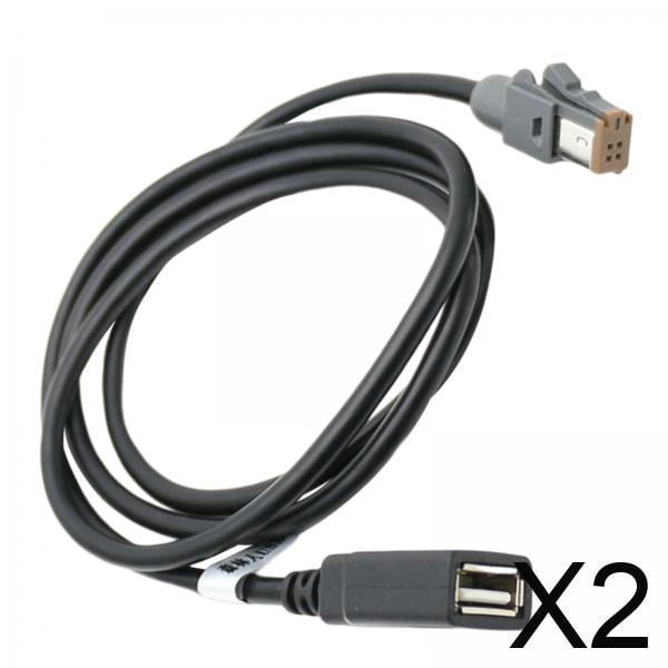 Cable de audio auxiliar para automóvil,Cable de datos multimedia de entrada de audio auxiliar para automóvil negro,Cable USB de audio auxiliar para automóvil USB 2.0 MP3 para