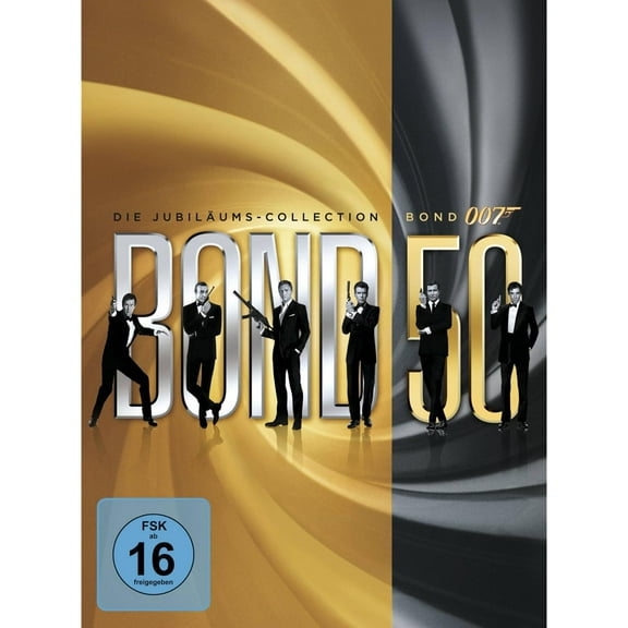 BOND 50: The Complete James Bond Collection [DVD][23 Discs, Action - Adventure, Espionage]BOND 50: The Complete James Bond Collection [DVD][23 Discs] (Action, Adventure, Spy, Compatible with all DVD