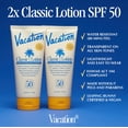thumbnail image 4 of Loción de protección solar Vacation Classic SPF 50, paquete de 2, 4 of 9