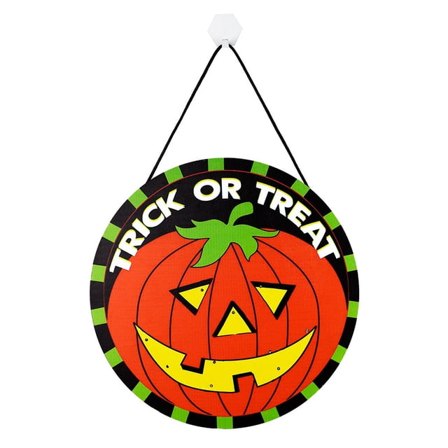 Bearachild Letrero de Luz LED de Halloween 30V Trick or Treat Patrón de esqueleto Colgador con cuerda Colgante de ventana para puerta Jardín Patio Kits de decoración para fiestas Tipo 10 Bearachild HA063929-10