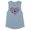 Stonewash Denim, variant on Nurse Icons Heart Women's Muscle Tank Large White
