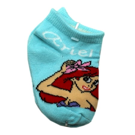 Princess Ariel Light Blue w/Flower in Hair Baby Socks (12-18 Months)