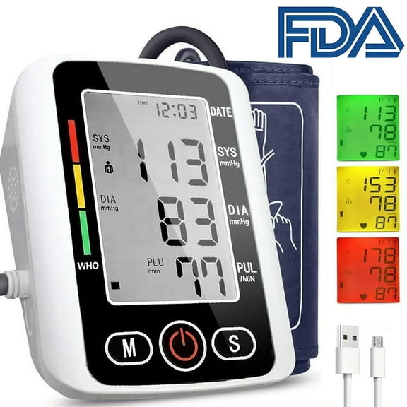 Blood Pressure Monitors for Home,Tensiometro Digital Automatic High Blood Pressure Monitor