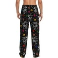 thumbnail image 3 of Unicorn Skull Men'S Pajama Pants Soft Sleep Lounge Pants Pjs Bottoms With Pockets 3x-Large, 3 of 6