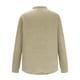 thumbnail image 4 of pstuiky Camisas casuales de manga larga para hombre, Camisa de manga larga con cuello alto y cremallera para hombre camisetas de hombre xl, 4 of 5
