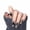 10-MJ-104, variant on Press On Nails 4 Boxes 96 Pcs Nude Brown Gradient Gold Glitter Fake Nails, Reusable Acrylic False Nails with Jelly Glue, Short Square Manicure Set for Women Daily Wear