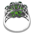 thumbnail image 3 of 3.60 Ctw Chrome Diopside 925 Sterling Silver Women Christmas Cocktail Ring Size US- 4.5, 3 of 8