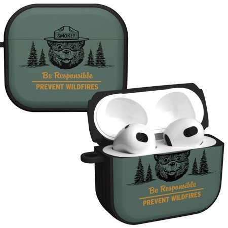 Smokey Bear HDX Case Cover for Apple AirPods Gen 3 (Wildfires) by Affinity Bands