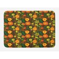 thumbnail image 1 of Garden Bath Mat, Ornamental Nature Wildlife Pattern with Birds and Summer Flowers Scroll Art Design, Non-Slip Plush Mat Bathroom Kitchen Laundry Room Decor, 29.5 X 17.5 Inches, Multicolor, Ambesonne, 1 of 2
