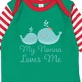 thumbnail image 4 of Inktastic My Nonna Loves Me Boys or Girls Long Sleeve Baby Bodysuit, 4 of 5