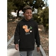 thumbnail image 2 of Sketch Dino Roar Hoodie Juniors -Image by Shutterstock,  Medium, 2 of 4