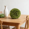 thumbnail image 5 of Taicans Artificial Topiary Ball Mini Faux Boxwood Greenery Ball for Home Decor,Wedding Party office Table Centerpiece,Low Maintenance Indoor Outdoor Doorway Decor,Green, 5 of 8