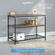 thumbnail image 5 of MUEBLANA - Alacena de cocina 3 niveles – Estantería organizadora con repisas de madera y estructura de acero – Fácil de armar – Resistente 30kg por nivel – 120x60x85 cm, 5 of 7