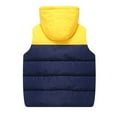 thumbnail image 4 of MEZZALL Kids Girls Boys Sleeveless Vests Winter Fuzzy Hooded Vest Coats Toddler Warm Padded Jackets Outerwear Soft Tops, 4 of 8