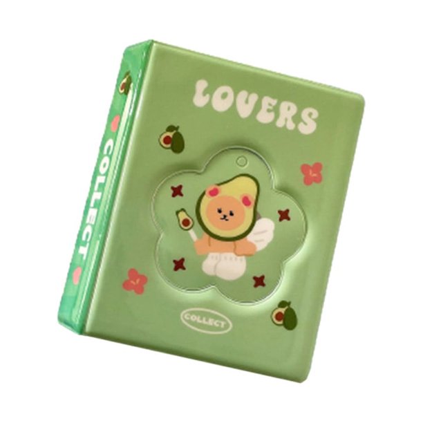 Toystoory Álbum de fotos de 3 pulgadas con 72 bolsillos, tarjetero de gran capacidad, soporte para notas, organizador para sesión fotográfica, Almacenamiento y organización del hogar Verde Toystoory HA074042-04
