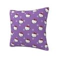 thumbnail image 2 of Hello Kitty Throw Pillow Cover Decoration Pillow Case Cushion for Home Sofa Couch 18"x18", 2 of 7