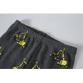 thumbnail image 6 of Popshion Toddler Boys Pajamas Excavator Print 100% Cotton Pjs 2 Piece Long Sleeve Sleepwear Kids Clothes Set 5T/6120, 6 of 7