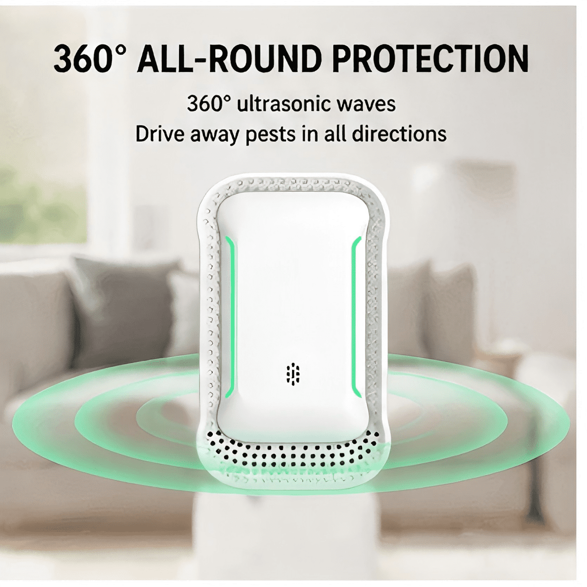 6 Pack,2026 Upgraded Ultrasonic Pest Repeller Plug In, Indoor Pest Control Deterrent for Mice, Rats, Roaches, Ants & Spiders, Safe for Kids & Pets.