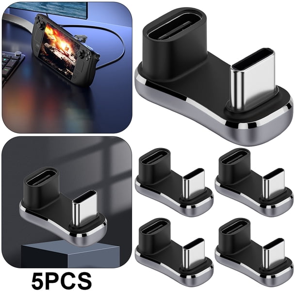Adaptador Tipo C/USB A Tipo C para Steam Deck (140W 20Gbps)