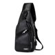 thumbnail image 1 of Bolso de pecho con carga por cable de datos USB, bolso de hombro de moda para el tiempo libre, bolso deportivo para hombre, 1 of 5
