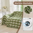 thumbnail image 4 of Smuge Couch Cover Sofa Covers Washable, Sectional Couch Covers L Shape Sofa towel Slipcovers Furniture Protector for Dogs Cats Pet(71"x 118", Green), 4 of 8