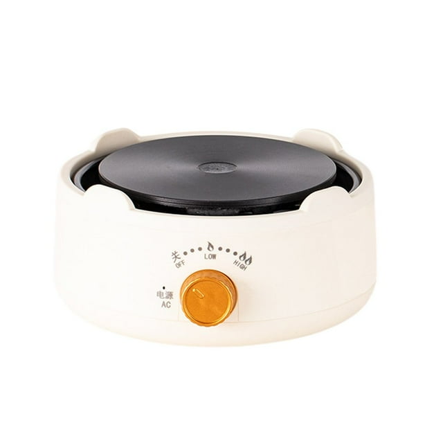 LEEYNEER Mini Chauffage Électrique Cuisinière Plaque Chauffante Électrique Brûleur Simple Plaques Chauffantes pour Cuisson Cuisinière Portable Brûleur Électrique Lait Eau Café Chauffage Four Multifonction Applia de Cuisine