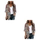 thumbnail image 2 of sweethay Tops de verano para mujer, blusa holgada para clima cálido, ropa femenina frontal abierta, blusa informal cómoda para playa al aire Type15 NO15, 2 of 6